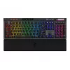 Teclado gaming mecânico MSI Strike Pro W Silent layout US iluminação RGB, com fios, interruptores táteis Silent