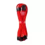 Cabo CableMod RT-Series PRO ModMesh 12VHPWR para 3x PCI-e para ASUS/Seasonic - 60 cm, vermelho