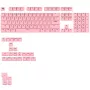 Conjunto de teclas mecânicas GLORIOUS GPBT Basics ANSI PBT Potion P — layout ANSI, material PBT