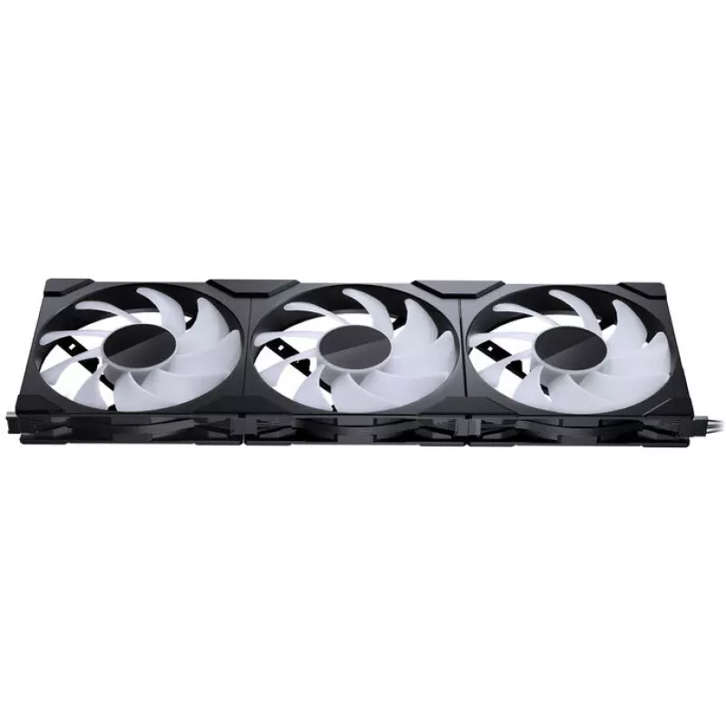Pack de 3 ventoinhas PHANTEKS M25 Gen2 PWM D-RGB 140 mm, preto