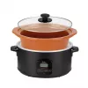Panela de cozedura lenta Jata JEOL2145 5 L 210 W preto terracota botões 230 V