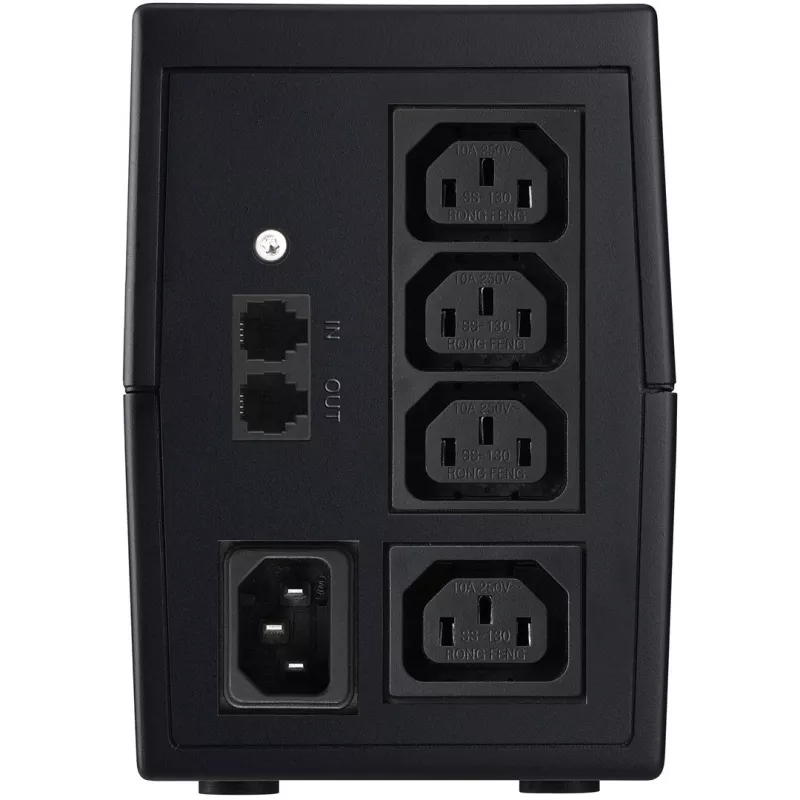 PowerWalker VI 850SE LCD/IEC UPS (fonte de alimentação ininterrupta) Line-Interactive 0,85 kVA 480 W 4 tomadas