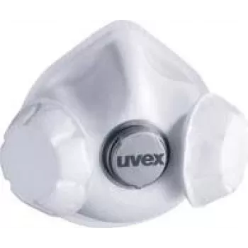 Máscara antipoeira UVEX silv-Air exxcel 7333 FFP3 com válvula, 3 unid.