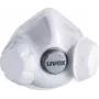 Máscara antipoeira UVEX silv-Air exxcel 7333 FFP3 com válvula, 3 unid.