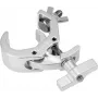 Gancho de suspensão EUROLITE Quick-Lock DEC-250 prateado — gancho de rigging compacto com fecho rápido