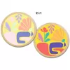 Conjunto de puzzle Ravensburger CreArt Wooden - Organic Vibrations, conjunto de puzzle criativo de madeira