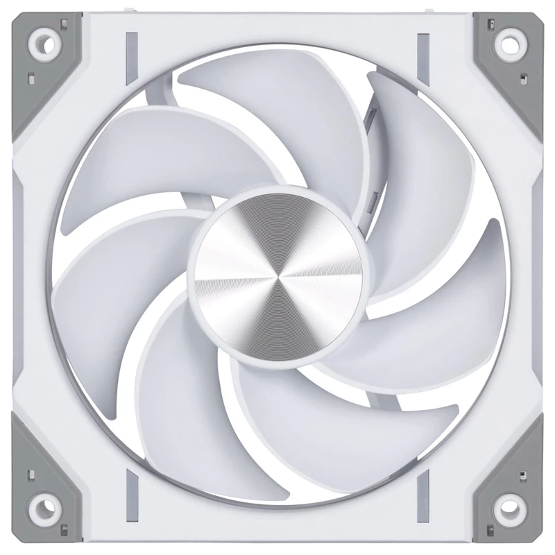 Phanteks D30-120 PWM Reverse Airflow D-RGB ventoinha para caixa, 120 mm, (3 unid.), branca