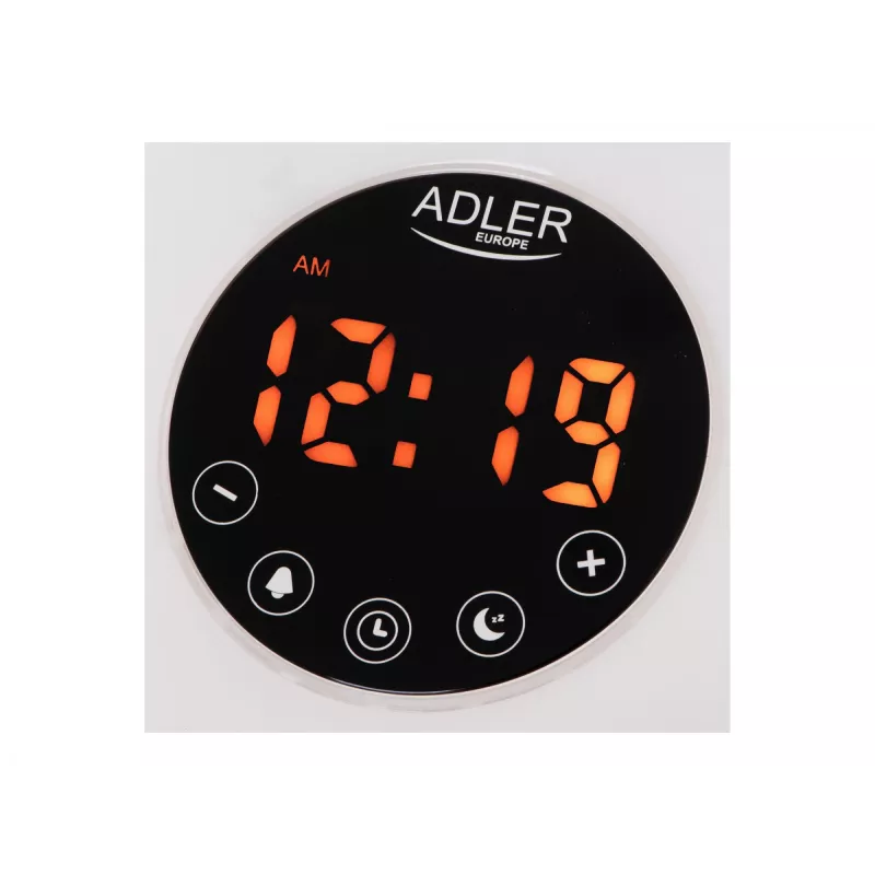 Despertador Adler AD1916 com simulação de nascer do sol e rádio FM