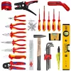 Conjunto de ferramentas de mecânico Knipex 00 21 50 E 22 ferramentas