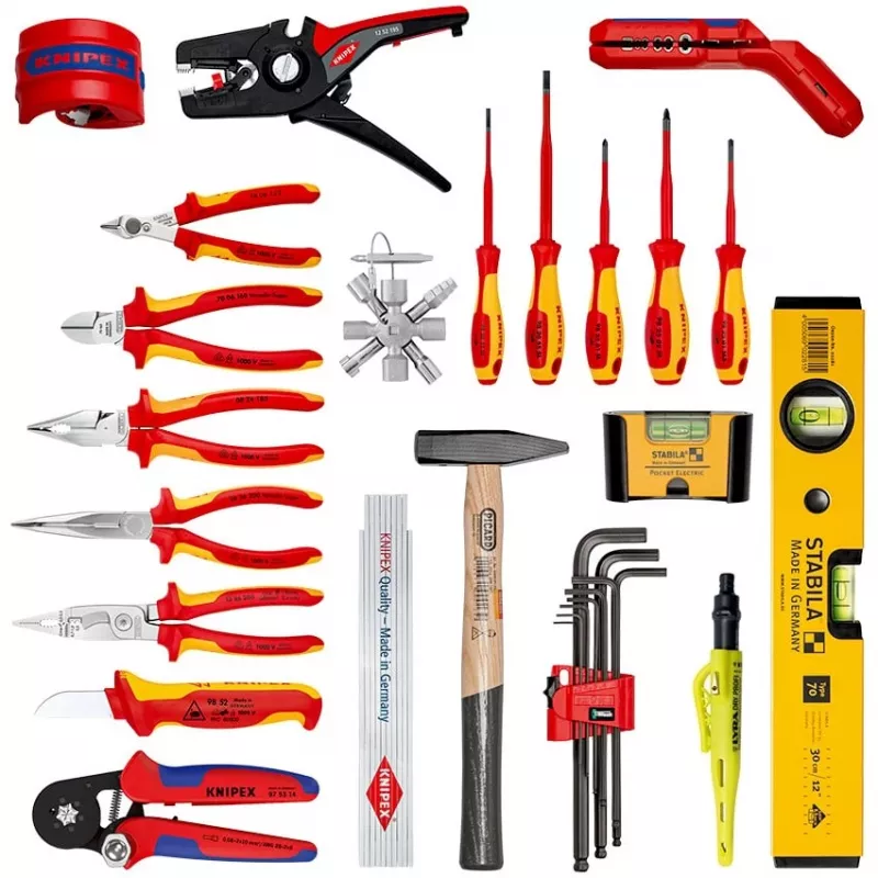 Conjunto de ferramentas de mecânico Knipex 00 21 50 E 22 ferramentas