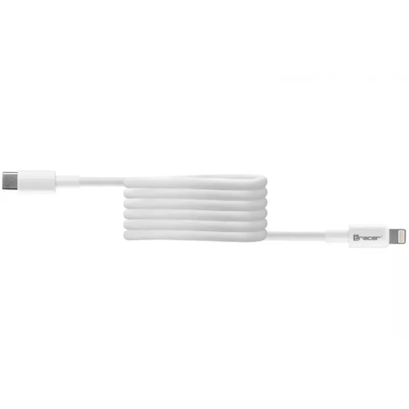 Cabo USB Type-C para Lightning TRACER 47169, 1 m, macho-macho
