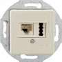 Tomada Rutenbeck 13310301 branco IP20 125V 1A