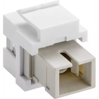 Goobay 80017 - Plano - branco - SC - conector fêmea - conector fêmea - plástico (80017)