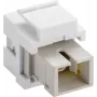 Goobay 80017 - Plano - branco - SC - conector fêmea - conector fêmea - plástico (80017)