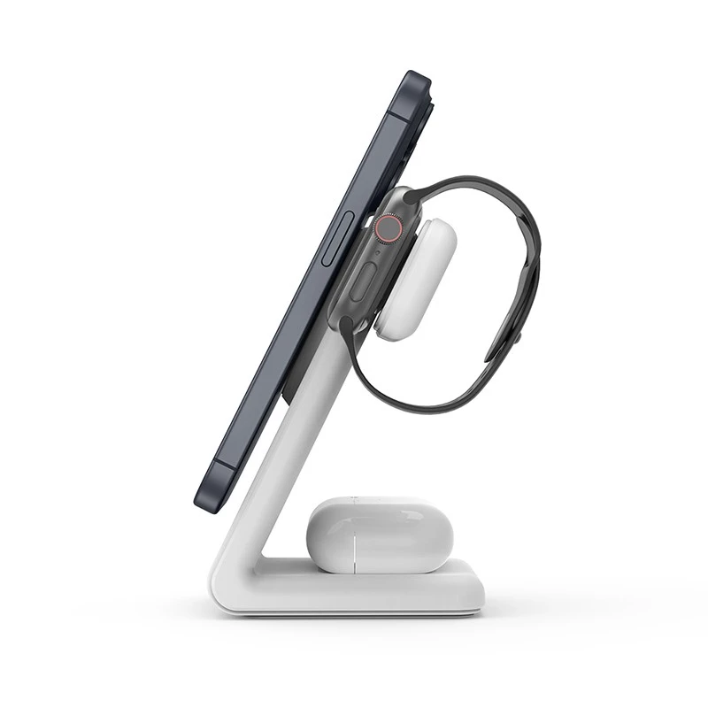 Carregador sem fios 3-em-1 MagSafe para iPhone, Apple Watch e AirPods Crong