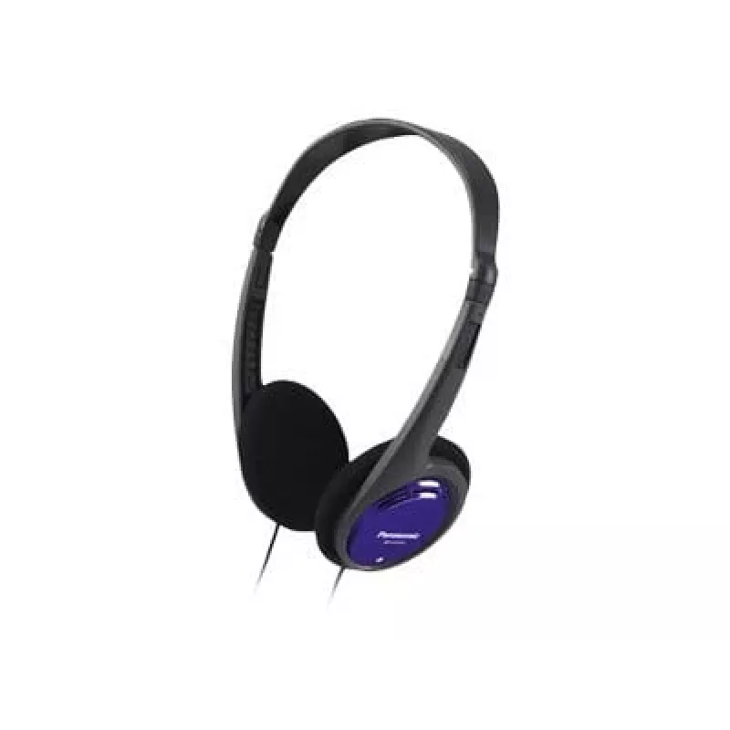 Panasonic RP-HT010E-A auscultadores preto/azul cabo de 1,2 m ultraleves