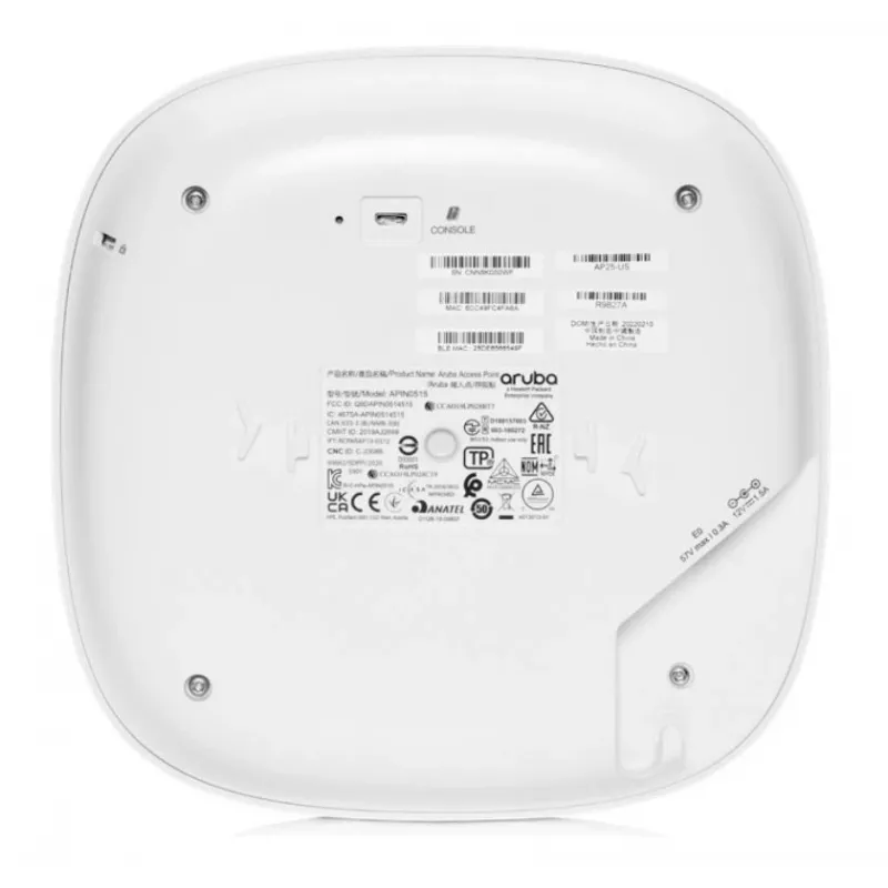 Fonte de alimentação HP Aruba R9M79A para Instant On AP22 89x51x61mm