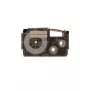 Fita de etiquetagem Casio XR-9YW preto sobre amarelo