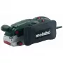 Metabo BAE 75. Lixadora de cinta, recipiente de pó tipo saco de vácuo. Potência 1010 W, peso 4,7 kg, tamanho da placa de lixar (LxP) 75 x 533 mm, sistema de fixação