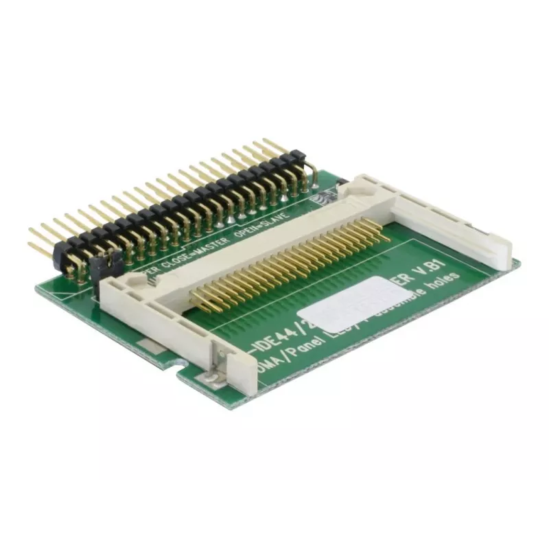 Leitor de cartões DeLOCK IDE 44-Pin macho para Compact Flash 91655
