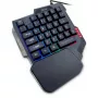 Teclado Inter-Tech KB-3035 Gaming USB QWERTY preto