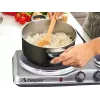 Placa de cozinhar Beper 90.825 em aço inoxidável, 2 zonas, controlo manual