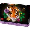 Brinquedo de construção LEGO Art Fauna Collection Tigre Conjunto 31217 – modelo de tigre para construir