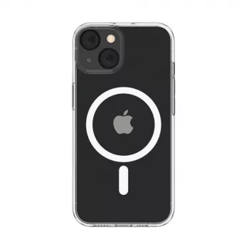 Capa SheerForce MagSafe antimicrobiana para iPhone 13, transparente
