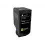 Lexmark 74C20YE cartucho de toner Corporate para CS720/CS725/CX725, amarelo, 3000 páginas