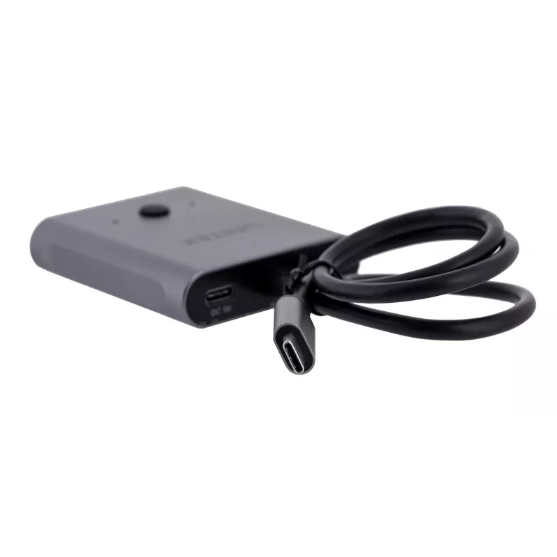 Unitek D1078A comutador USB-C 4K bidirecional, 2 entradas e 1 saída