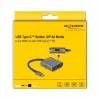 Splitter USB Type-C DeLOCK DP Alt Mode para 2 x HDMI MST 3840x2160