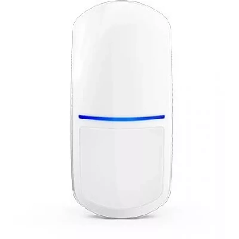 Detetor PIR fino Satel LUNA-PET produto branco