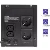 Qoltec Monolith 53775 UPS Line-Interactive, 1200 VA (1,2 kVA) / 720 W, AVR, 4 tomadas AC, preto