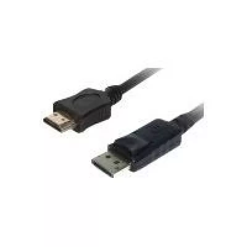 Adaptador de cabo de vídeo Helos 118881 10 m DisplayPort HDMI preto