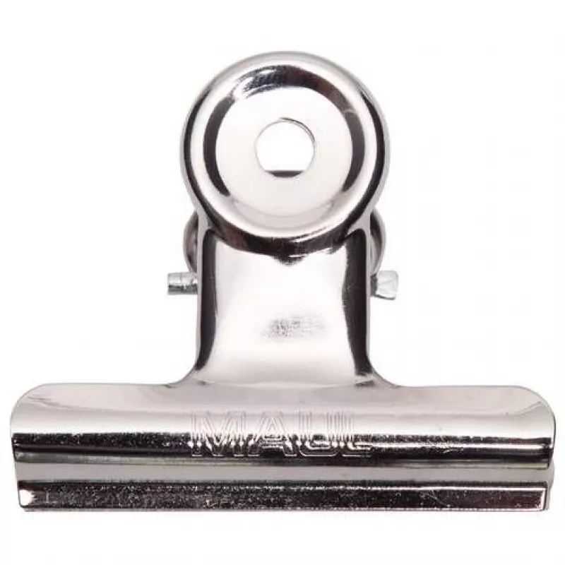 MAUL mola em metal, cor: níquel, largura: 50 mm capacidade de aperto: 20 mm, embalagem de autosserviço (21750-96)
