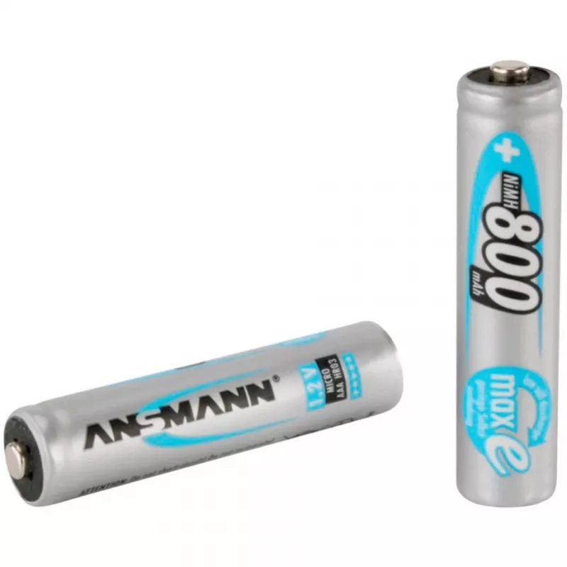 1x4 pilha recarregável Ansmann maxE NiMH Micro AAA 800 mAh 5035042