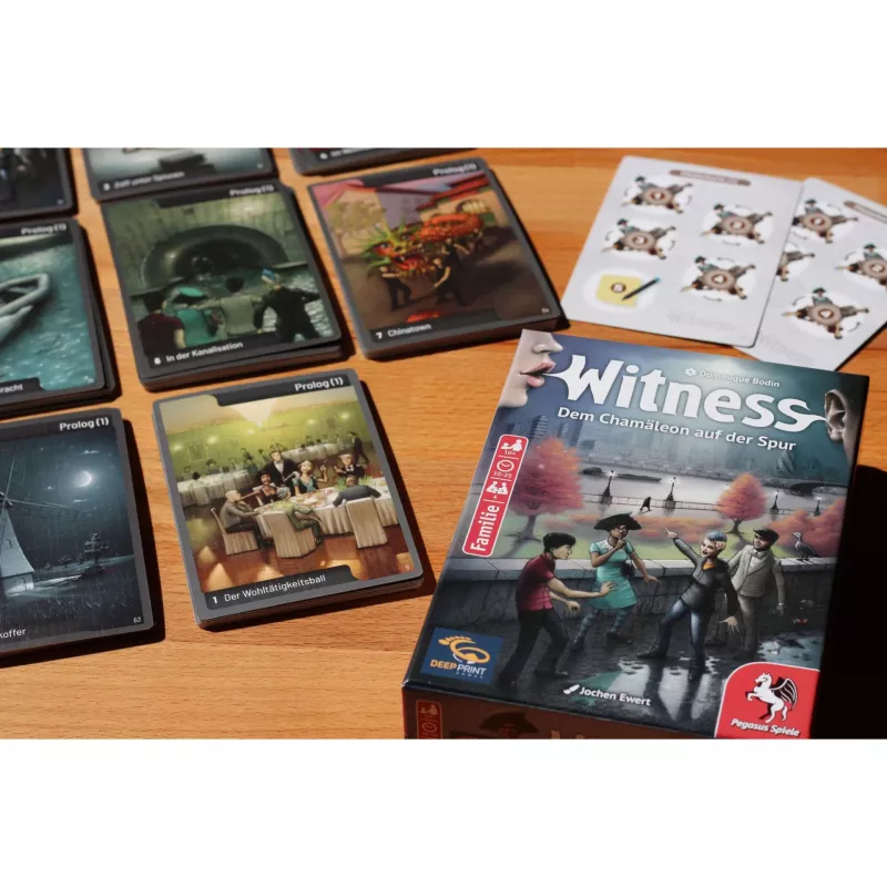 Deep Print Games: Witness - No rasto do camaleão, jogo de puzzle