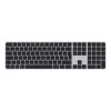 Teclado APPLE Magic com Touch ID e teclado numérico para modelos Mac com Apple Silicon – inglês britânico – teclas pretas