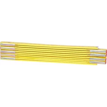Régua de medição KS Tools 300.0060, 2 m de comprimento, amarela