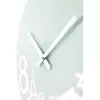 Relógio de parede NeXtime 8115 Dropped, Ø43 cm, prateado