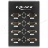 Adaptador DeLock USB2.0 para 8 x Serial - Adaptador Serial - USB2.0 - RS-232 - 8 portas (61860)