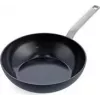 Wok/frigideira GreenPan CC006388-001, redonda, 28 cm, preto, sem PFAS