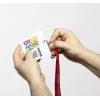 Porta-crachás Durable 825802