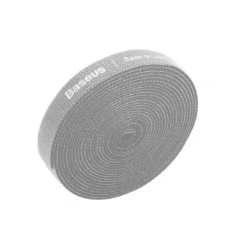 Acessório para cabo Baseus ACMGT-F0G — fita de velcro, 3 m de comprimento, cinzento