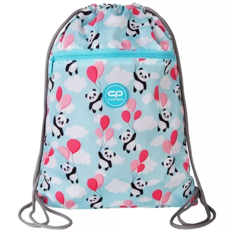 Saco de desporto CoolPack Vert Panda Ballons
