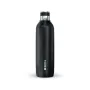 Garrafa de carbonatação BRITA 118440 – aço inoxidável, 1 L, apta para máquina de lavar loiça, ergonómica (93×93×305 mm)