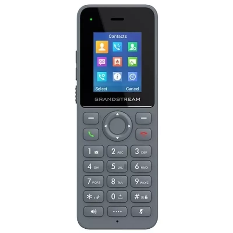 Grandstream Networks WP816 telefone IP antracite 2 linhas LCD Wi-Fi
