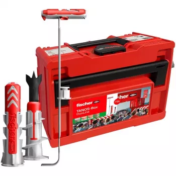 Bucha para pladur FISCHER 713 peças conjunto, modelo 574401, para paredes ocas e placas de gesso cartonado