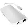 Adaptador multiportas Satechi USB-C 8K com Ethernet V3 space grey (ST-P8KEM)