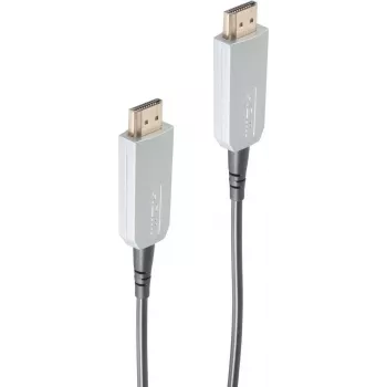 Cabo de ligação HDMI ótico shiverpeaks®-BASIC-S-- HDMI-A macho para HDMI-A macho, contactos banhados a ouro 20,0 m (BS01-20095)